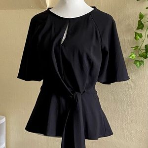 Women’s black dress top